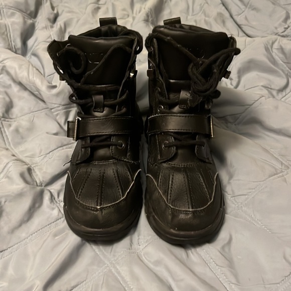 US kids 3y Polo Buckle Boots 100% authentic worn 3 times by my son - Picture 3 of 13
